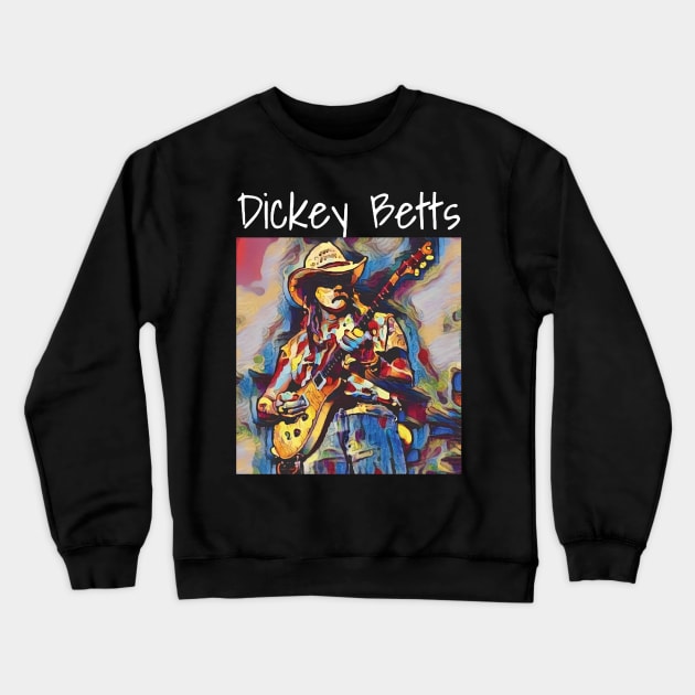 Dickey Betts Crewneck Sweatshirt by Shame Kaoscar